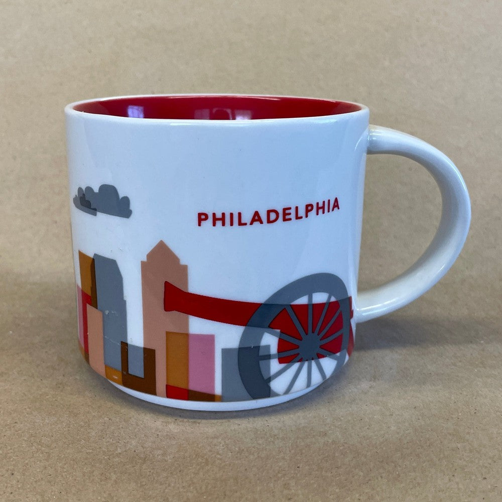 Starbucks You Are Here Series Philadelphia Mug-2014